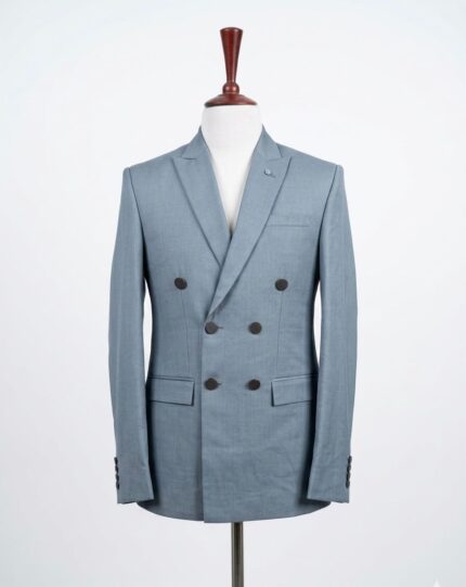 Bespoke Executive Double Breasted Metal Botton